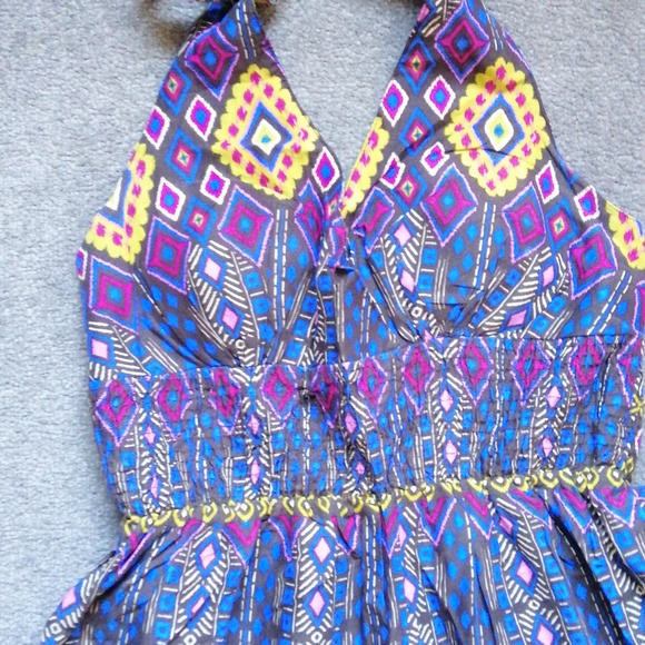 Brand New Cotton Halter Dress - Picture 3 of 10